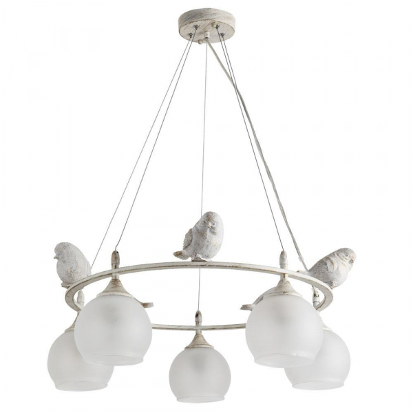 Подвесная люстра Arte Lamp Gemelli A2150SP-5WG Подвесная люстра Arte Lamp Gemelli A2150SP-5WG
