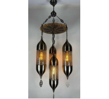 Люстра подвесная Alfa Light F1524-14 AB