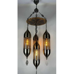 Люстра подвесная Alfa Light F1524-14 AB