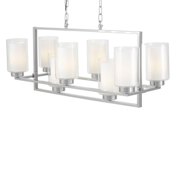 Подвесная люстра Lumina Deco Lino LDP 1239-8 CHR Подвесная люстра Lumina Deco Lino LDP 1239-8 CHR