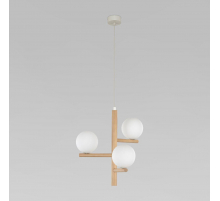 Подвесная люстра TK Lighting 6799 Estera Wood