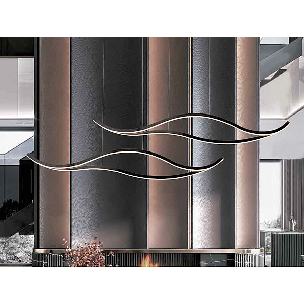 Подвесная люстра Newport 15205N/S black glossy М0071009
