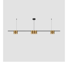 Подвесная люстра Denkirs Orbit DK4063-BK+SG