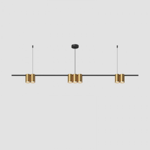 Подвесная люстра Denkirs Orbit DK4063-BK+SG