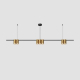 Подвесная люстра Denkirs Orbit DK4063-BK+SG