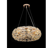 Люстра подвесная Alfa Light F4024-25 600mm SDG E14x8