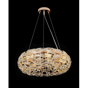 Люстра подвесная Alfa Light F4024-25 600mm SDG E14x8