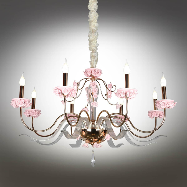 Подвесная люстра Omnilux Muntiggioni OML-70413-08 Подвесная люстра Omnilux Muntiggioni OML-70413-08