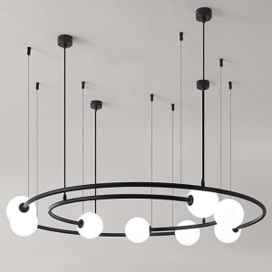 Люстра Loft-Concept Planetary Ring Gold Chandeliers 40.3958-0 37113
