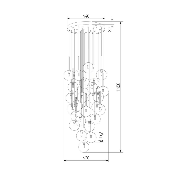 Подвесная люстра TK Lighting 10099 Nilos Подвесная люстра TK Lighting 10099 Nilos
