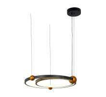 Подвесная светодиодная люстра Gerhort G61354/2A BK