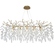 Люстра подвесная хрустальная 2180/05/10PL Stilfort, серия RAMO