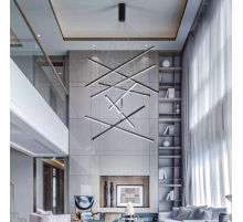 Люстра подвесная Alfa Light F3024-28 BLACK