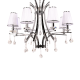 Подвесная люстра Lumina Deco Glamour LDP 66247-8 WT+CHR