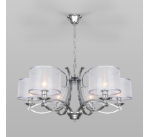 Подвесная люстра Eurosvet Fabiola 60124/6 хром Smart
