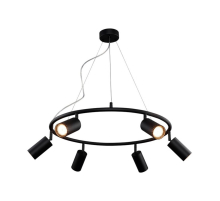 Подвесная люстра Crystal Lux CLT 015C6 D600 BL