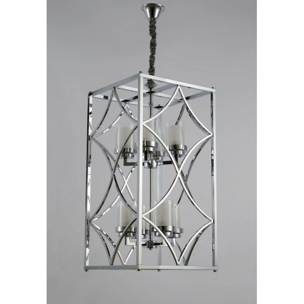 Подвесная люстра Lumina Deco Quadrato LDP 1223-8 CHR Подвесная люстра Lumina Deco Quadrato LDP 1223-8 CHR