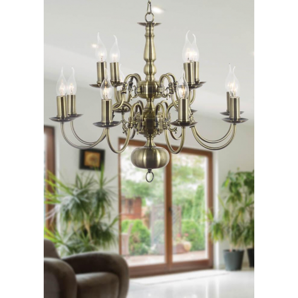 Подвесная люстра Arti Lampadari Linera E 1.1.12 A Подвесная люстра Arti Lampadari Linera E 1.1.12 A