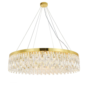 Подвесная люстра Indigo Anna V12029/18P Gold V000496