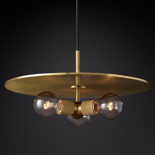 Подвесная люстра Imperium Loft RH Utilitaire Disk 123646-22 Подвесная люстра Imperium Loft RH Utilitaire Disk 123646-22