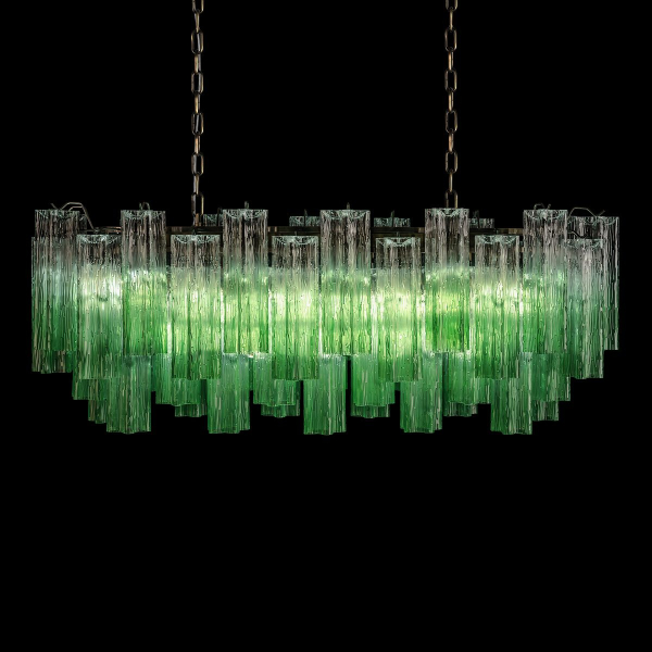 Подвесная люстра Loft IT Murano 10580/1000R Clear green