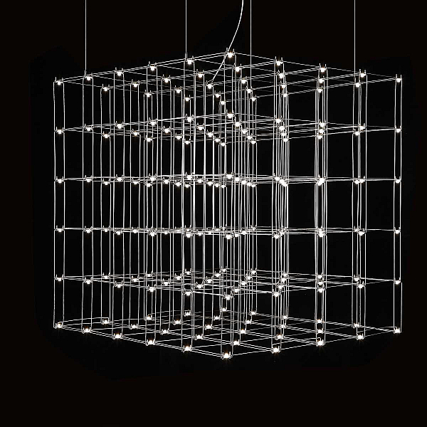 Подвесная люстра Imperium Loft Quasar Cosmos Square Led Pendant Light 100/100/100 252291-22