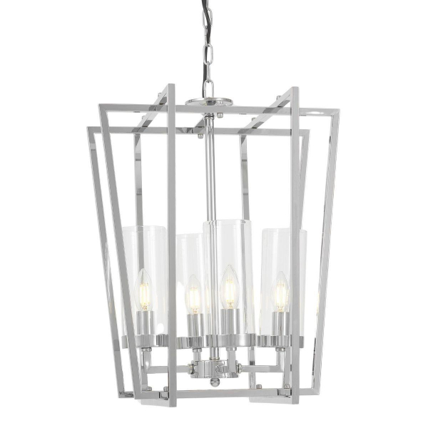 Подвесная люстра Lumina Deco Afres LDP 1246-4 CHR Подвесная люстра Lumina Deco Afres LDP 1246-4 CHR