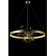 Подвесная люстра Crystal Lux GARDEN SPLED+4 D800 GOLD