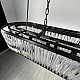 Подвесная люстра Imperium Loft Rh 1920S Odeon Clear Glass Black 180 248522-22