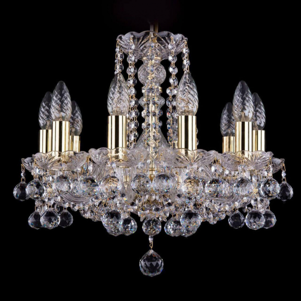Подвесная люстра Bohemia Ivele 1402/10/141 G Balls Подвесная люстра Bohemia Ivele 1402/10/141 G Balls