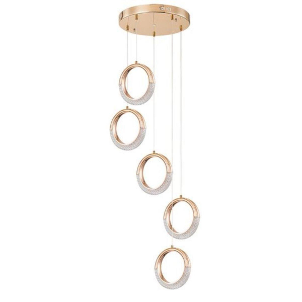 Подвесная светодиодная люстра Arte Lamp Montana A7777SP-5GO Подвесная светодиодная люстра Arte Lamp Montana A7777SP-5GO