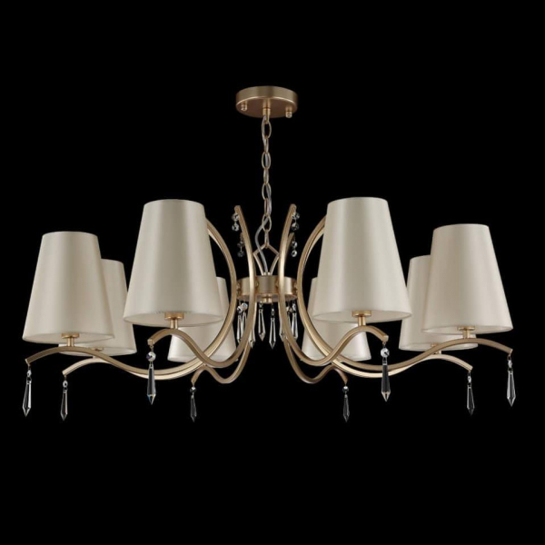 Подвесная люстра Crystal Lux Renata SP8 Gold Подвесная люстра Crystal Lux Renata SP8 Gold