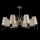 Подвесная люстра Crystal Lux Renata SP8 Gold