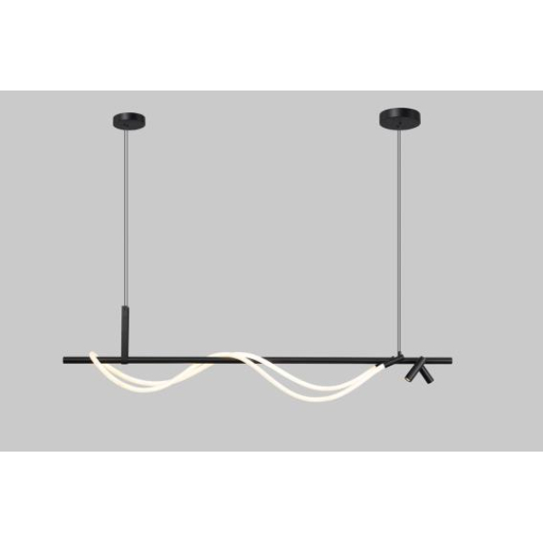 Люстра подвесная Alfa Light F3024-25 BLACK