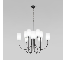 Подвесная люстра Eurosvet Abbey 60164/10 черный Smart