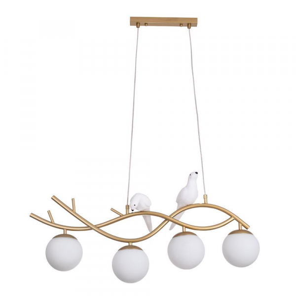 Подвесная люстра Arte Lamp Eltanin A3422SP-4GO Подвесная люстра Arte Lamp Eltanin A3422SP-4GO
