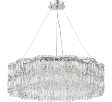 Люстра подвесная хрустальная 2174/09/12P Stilfort, серия Admire