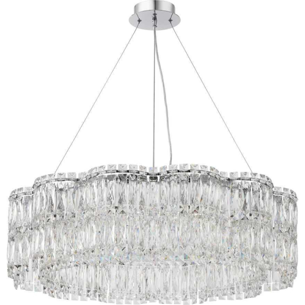 Люстра подвесная хрустальная 2174/09/12P Stilfort, серия Admire