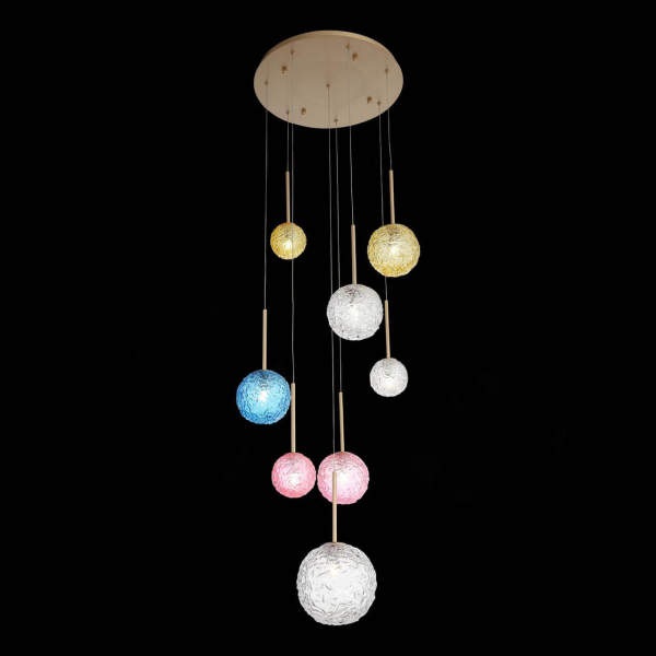 Подвесная люстра ST Luce Arcobalino SL1152.253.08 Подвесная люстра ST Luce Arcobalino SL1152.253.08