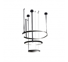 Люстра Kink Light Маджена черный 07656-3A,19(4000K)