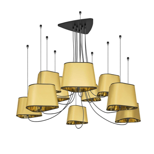 Подвесная люстра Loft IT Nuage LOFT1163-10YL Подвесная люстра Loft IT Nuage LOFT1163-10YL