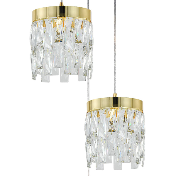 Подвесная люстра Indigo Anna V12029/3P Gold V000495 Подвесная люстра Indigo Anna V12029/3P Gold V000495