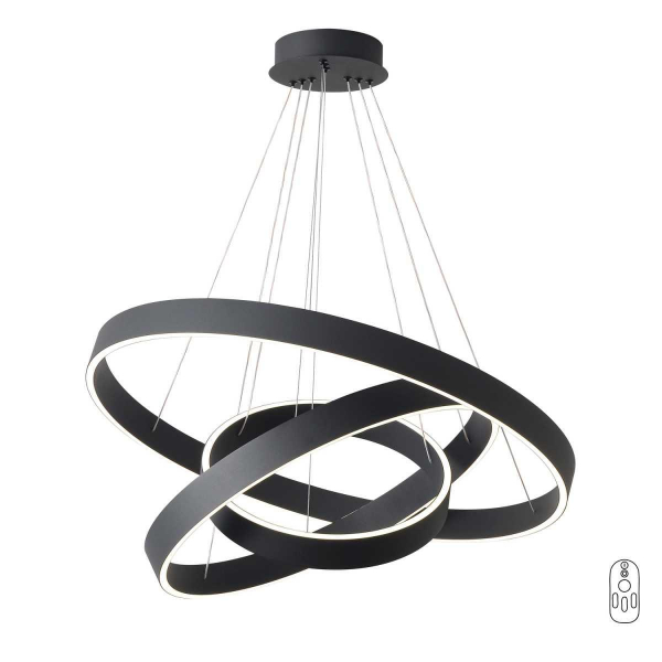Люстра Crystal Lux TRON SP158W LED BLACK Люстра Crystal Lux TRON SP158W LED BLACK