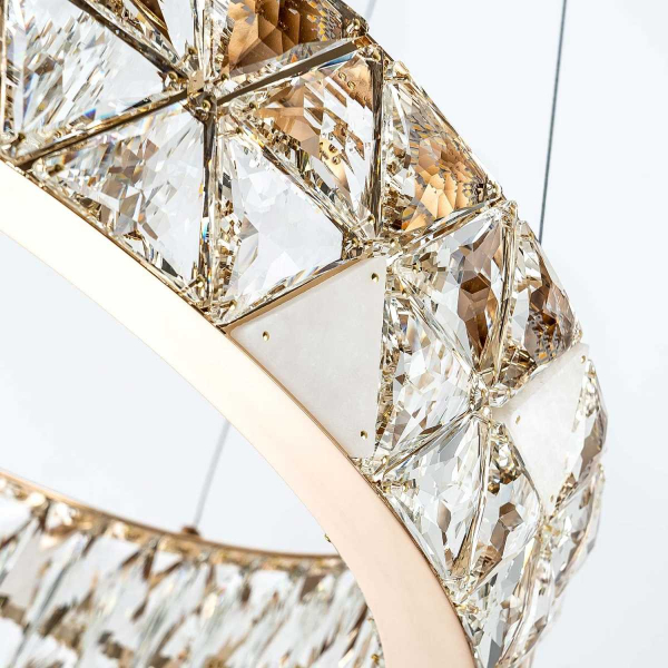 Подвесная светодиодная люстра Modelux Premium ML.6982.600P GD