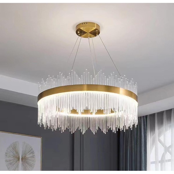 Люстра подвесная Alfa Light F2024-54 LED Титан