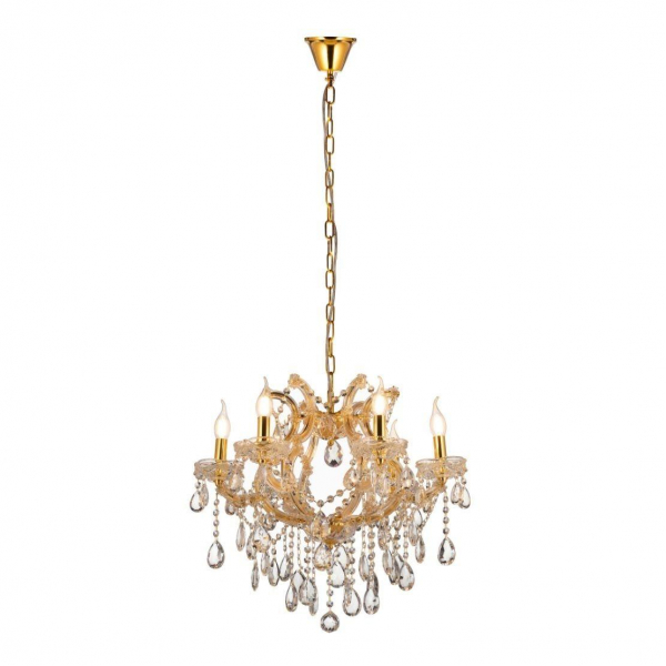 Подвесная люстра Lumina Deco Eliza LDP 7029-6 GD Подвесная люстра Lumina Deco Eliza LDP 7029-6 GD