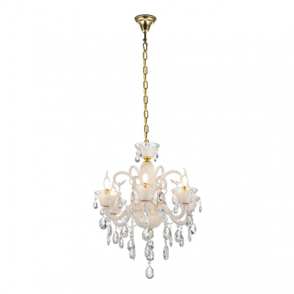 Подвесная люстра Lumina Deco Eliza LDP 7028-6 WT Подвесная люстра Lumina Deco Eliza LDP 7028-6 WT