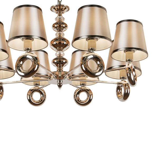 Подвесная люстра iLamp Brooklyn P2401-8 Nickel Подвесная люстра iLamp Brooklyn P2401-8 Nickel