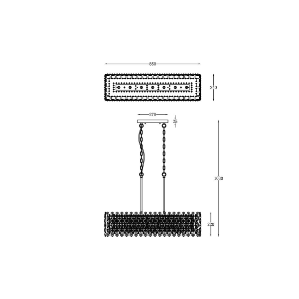 Подвесная люстра Vele Luce Marisa VL3113P07 Подвесная люстра Vele Luce Marisa VL3113P07