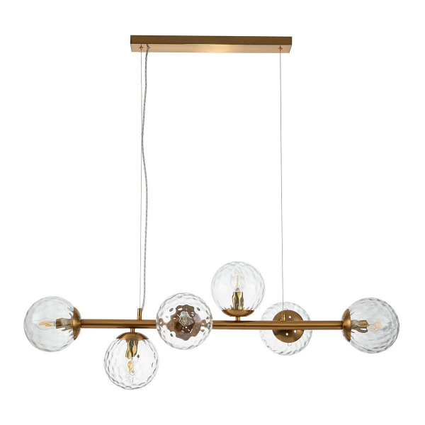 Подвесная люстра Indigo Cocoon 11008/6P Brass V000122 Подвесная люстра Indigo Cocoon 11008/6P Brass V000122